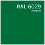RAL 6029 Mintgroen