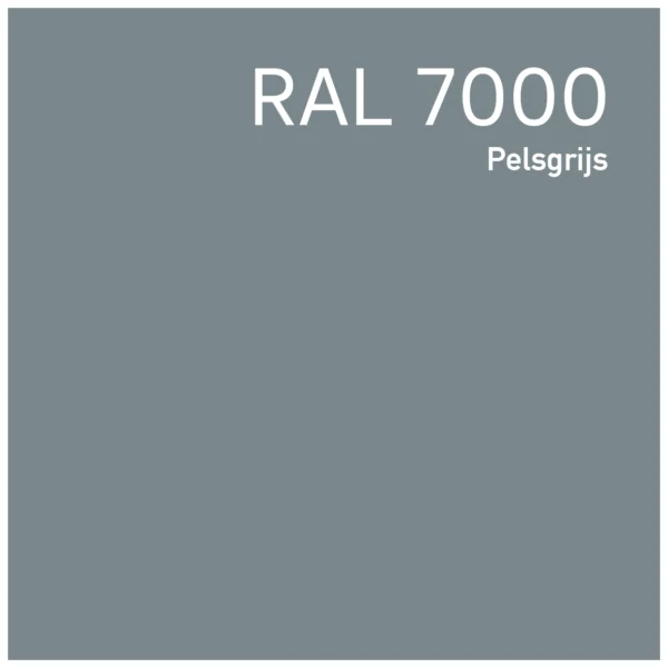 RAL 7000 Pelsgrijs