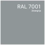 RAL 7001 Zilvergrijs