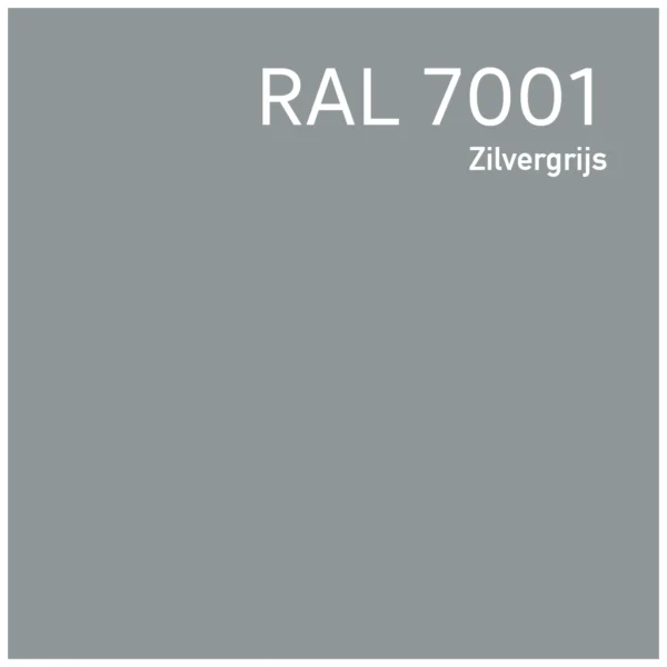 RAL 7001 Zilvergrijs