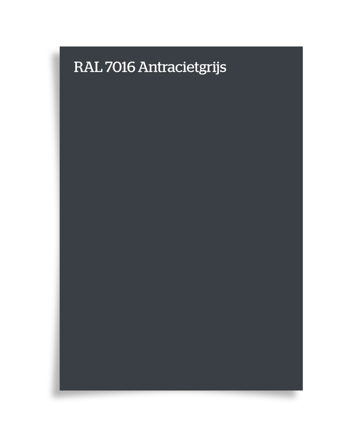 RAL 7016 Antracietgrijs voorbeeld