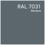 RAL 7031 Blauwgrijs