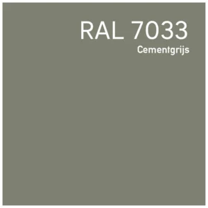 RAL 7033 Cementgrijs