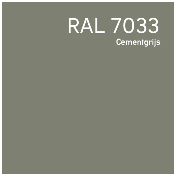 RAL 7033 Cementgrijs