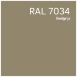 RAL 7034 Geelgrijs