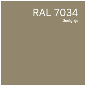 RAL 7034 Geelgrijs