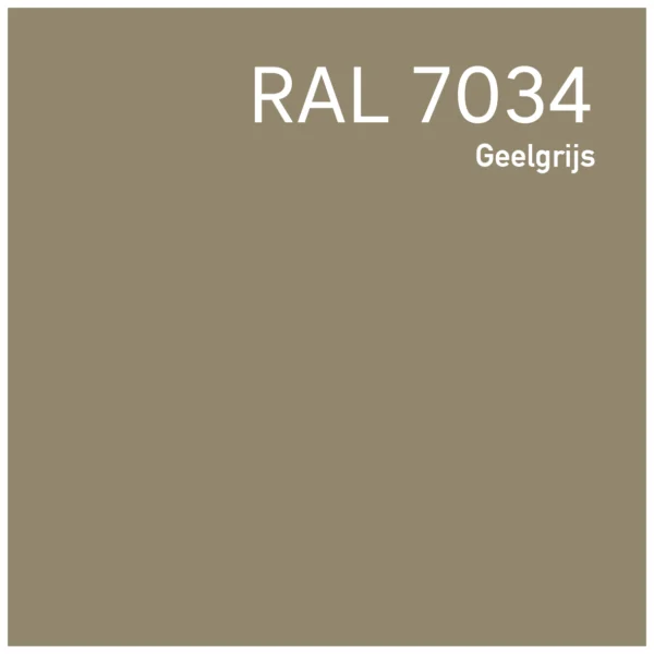 RAL 7034 Geelgrijs