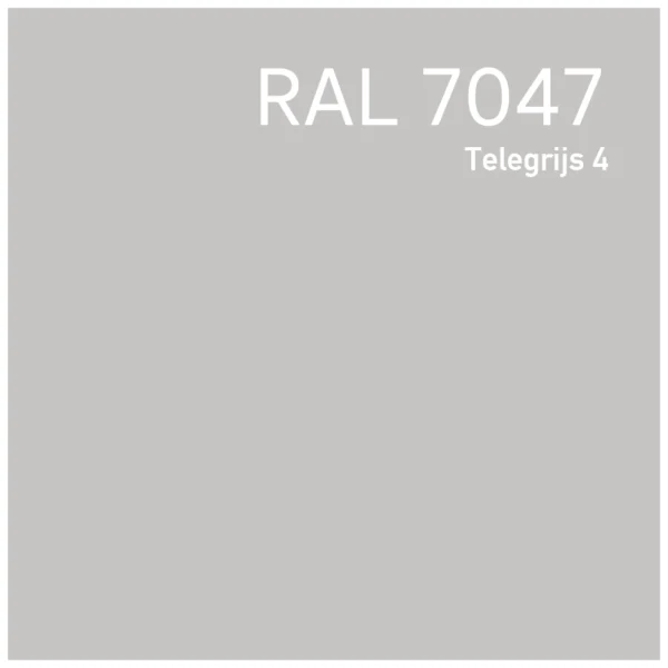 RAL 7047 Telegrijs 4