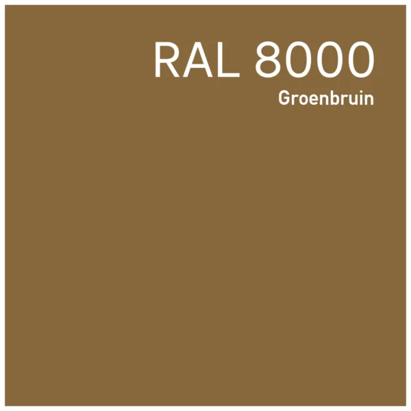 RAL 8000 Groenbruin