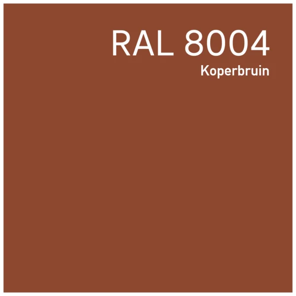 RAL 8004 Koperbruin