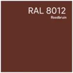 RAL 8012 Roodbruin