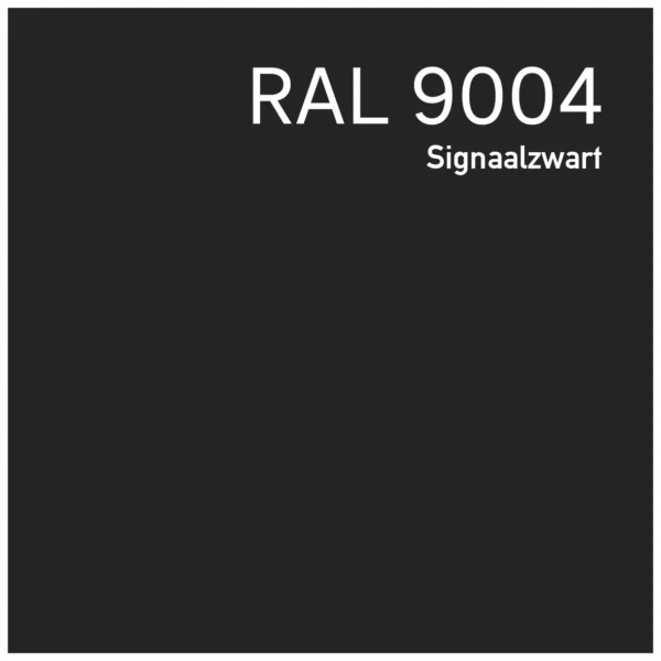 RAL 9004 Signaalzwart