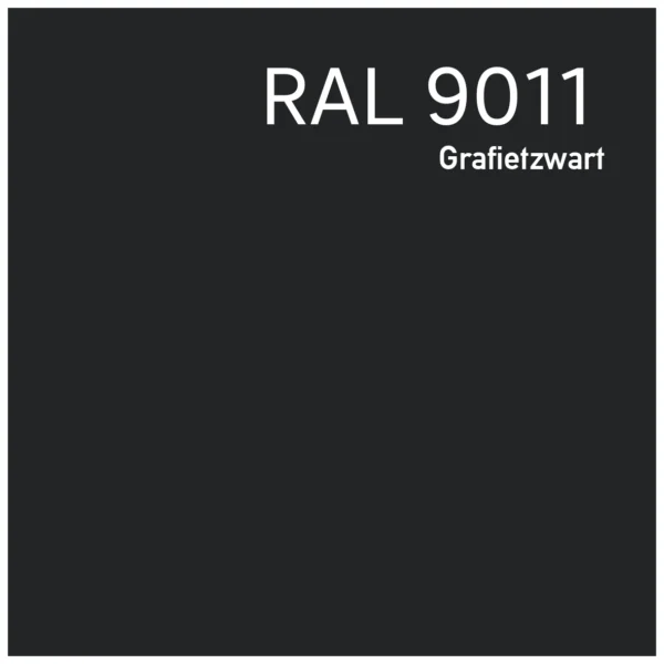 RAL 9011 Grafietzwart