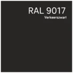 RAL 9017 Verkeerszwart