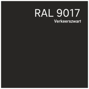 RAL 9017 Verkeerszwart