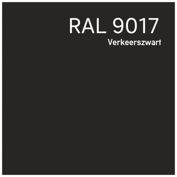 RAL 9017 Verkeerszwart