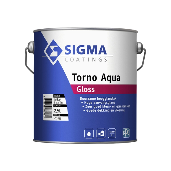Sigma S2U Torno Aqua Gloss 2,5 liter WN