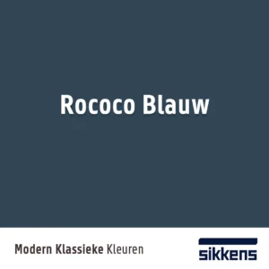 Rococo blauw kleur Sikkens