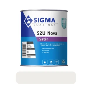 Sigma S2U Nova Satin (ppg 1025 1 Commercial White ) 1L. | Verfplaza