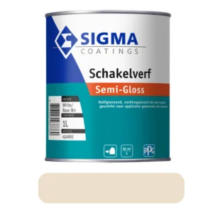 Sigma Schakelverf Semi gloss (Zandbeige, Gamma) 1L. | Verfplaza