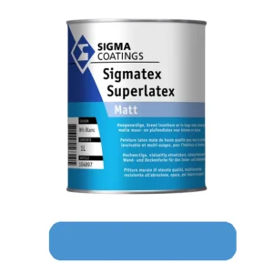 Sigma Sigmatex Superlatex Matt (Uitzicht Praxis kleurenwand) 1L.| Verfplaza