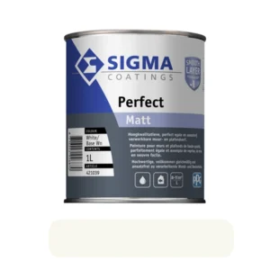 Sigma perfect matt (ppg 1025 1 Commercial White ) 2,5L. | Verfplaza