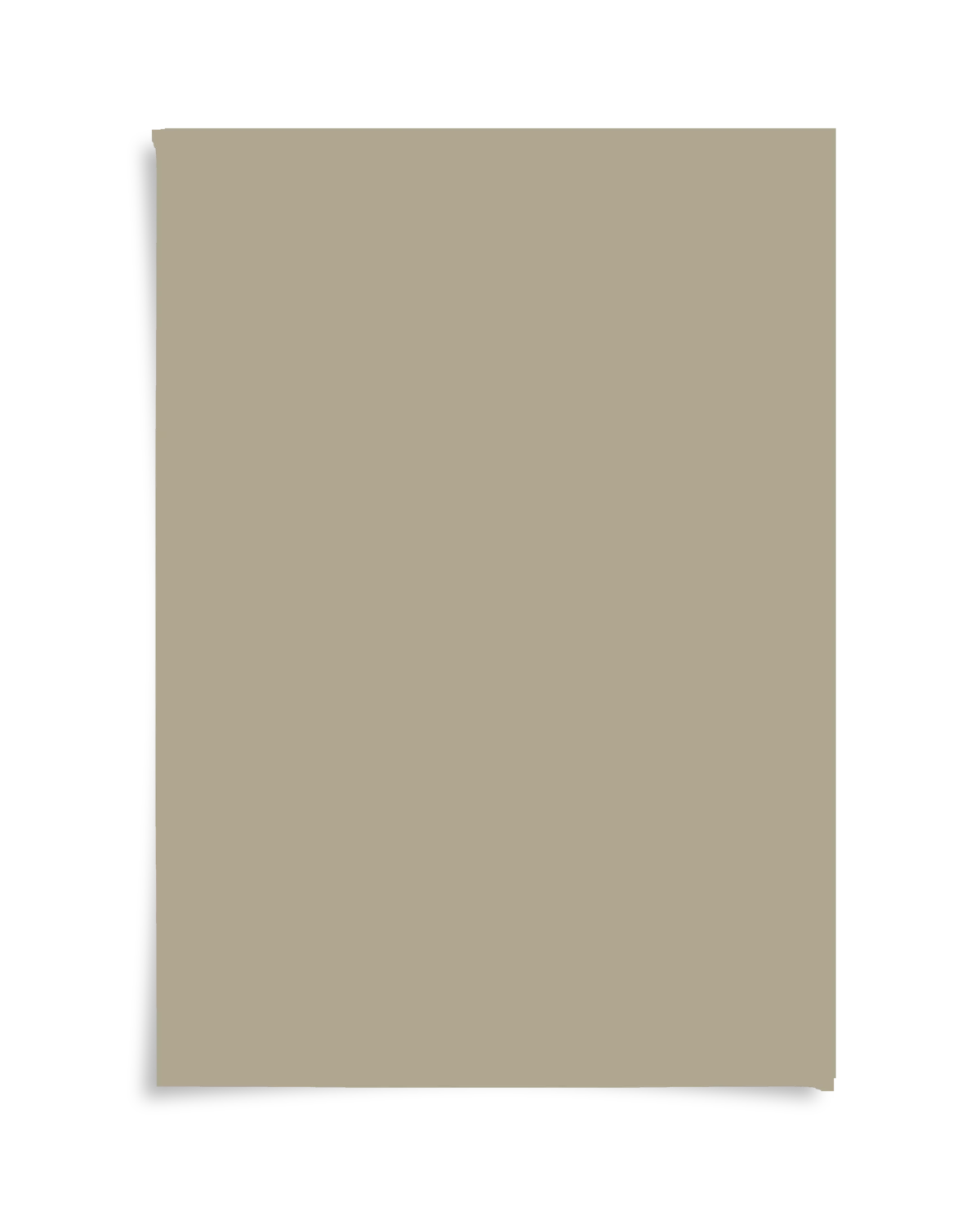 Mild Bean kleurstaal A4