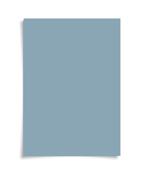 Smooth indigo kleurstaal A4