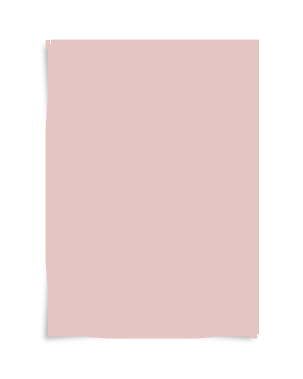 Subtle Rose kleurstaal A4