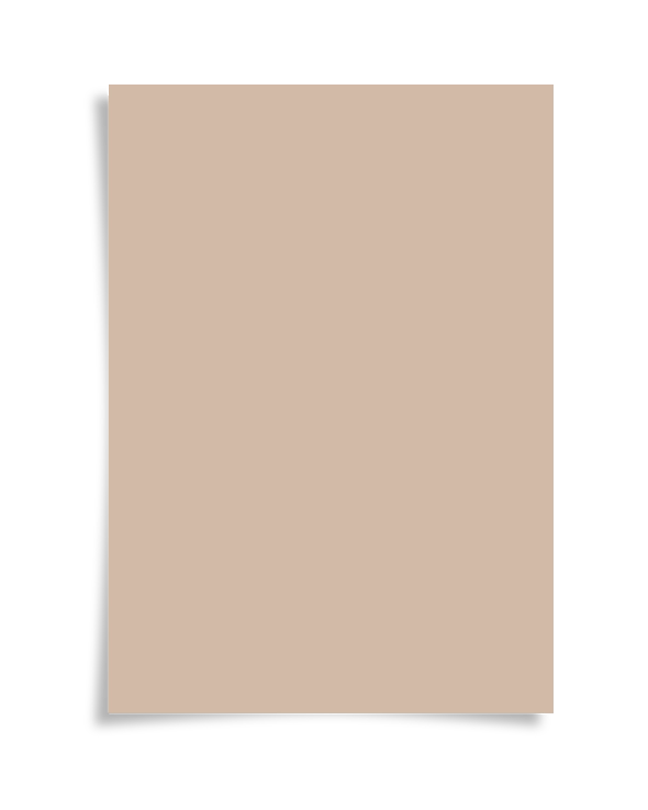 Subtle Umber kleurstaal A4