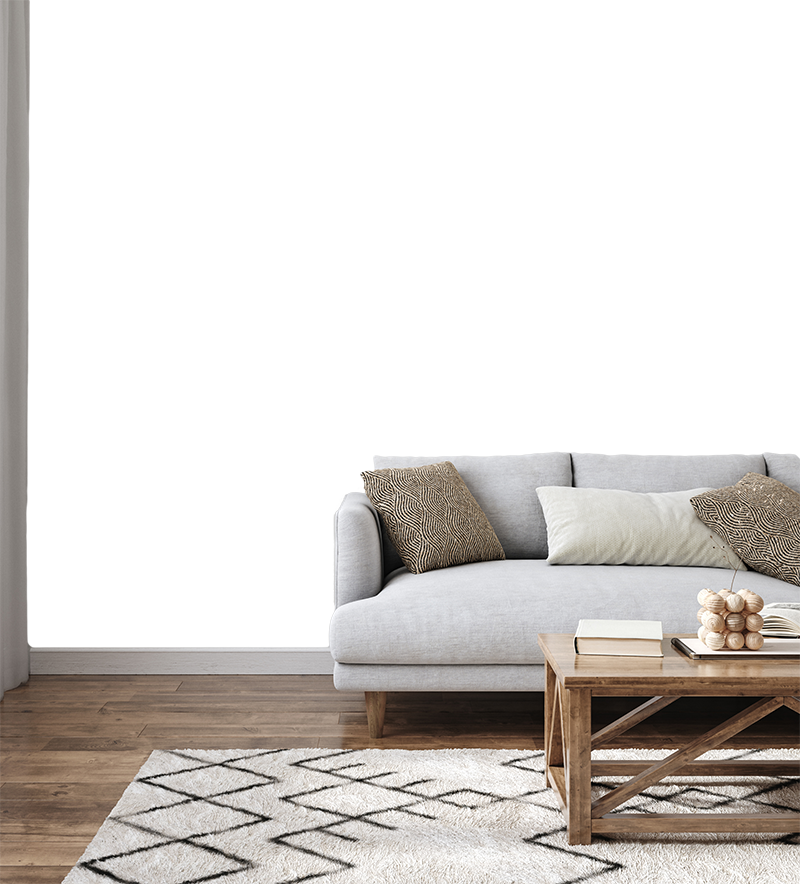 Voorbeeld verf kleur op muur